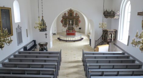 Sdr. Bjert kirke – indvendig restaurering