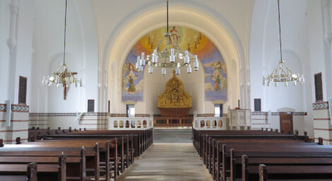 Ansgar kirke, Odense – Indvendig kalkning