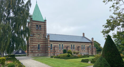 Gammel Åby kirke – nyt skifertag